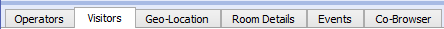 Operator Console Tabs